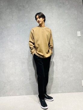 旭 惟吹さん(メンズ・180cm)の冬コーディネート