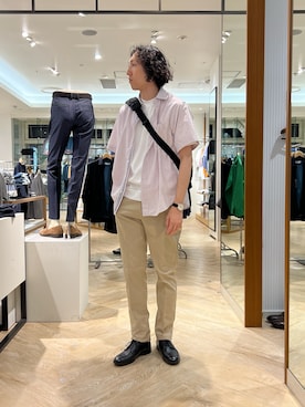 「アイテム（バッグ）」を使った、ooiさん（メンズ・178cm・30代）の夏コーディネート