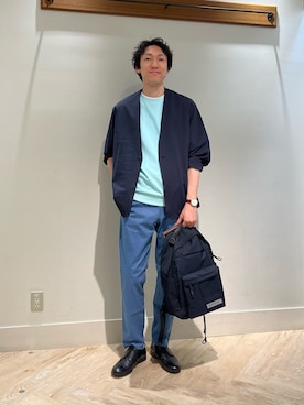 「NOLLEY’S（ノーリーズ）のアイテム」を使った、ooiさん（メンズ・178cm）の夏コーディネート