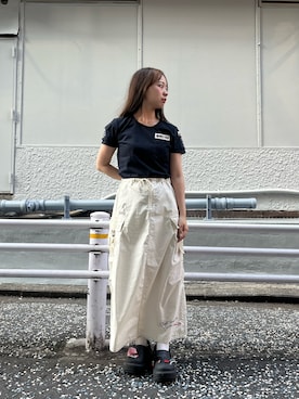 「定番」｜ritaさん（レディース・155cm）の夏コーディネート