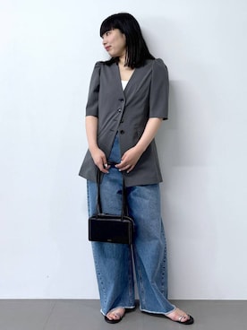 「NICOLAS LAINAS（ニコラスライナス）のアイテム」を使った、hiyotenさん（レディース・162cm）の春コーディネート