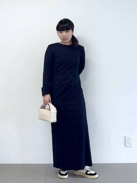 「アイテム（ワンピース/ドレス）」を使った、hiyotenさん（レディース・162cm・20代）の秋コーディネート