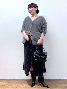 「アイテム（デニムスカート）」を使った、hiyotenさん（レディース・162cm・20代）の夏コーディネート
