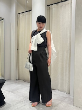 「NICOLAS LAINAS（ニコラスライナス）のアイテム」を使った、hiyotenさん（レディース・162cm）の夏コーディネート