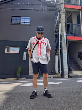 「アイテム（パンツ）」を使った、oyajiwagenyuさん（メンズ・167cm）の夏コーディネート