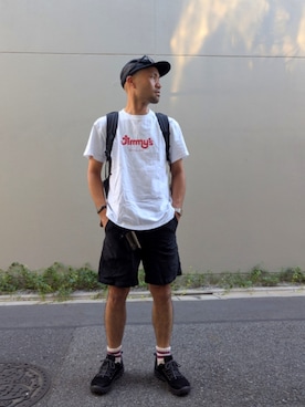 「UNIQLO（ユニクロ）のアイテム（パンツ）」を使った、oyajiwagenyuさん（メンズ・167cm）の夏コーディネート