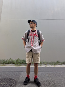 「アイテム（その他トップス）」を使った、oyajiwagenyuさん（メンズ・167cm）の夏コーディネート