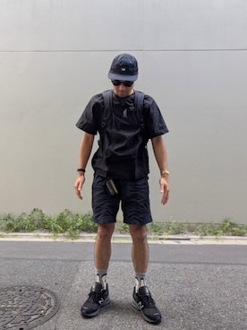 「NEW BALANCE（ニューバランス）のアイテム」を使った、oyajiwagenyuさん（メンズ・167cm）の夏コーディネート
