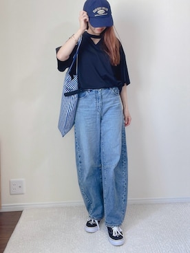 「and it_（アンドイット）のアイテム」を使った、qyun000さん（レディース・164cm）の春コーディネート