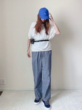 「and it_（アンドイット）のアイテム」を使った、qyun000さん（レディース・164cm）の夏コーディネート