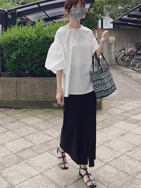 「and it_（アンドイット）のアイテム」を使った、qyun000さん（レディース・164cm）の夏コーディネート