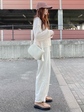 「coca（coca）（コカ）のアイテム」を使った、qyun000さん（レディース・164cm）の秋コーディネート