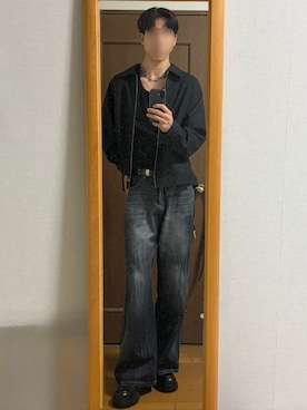 「GU（ジーユー）のアイテム」を使った、HARUさん（メンズ・188cm）の夏コーディネート