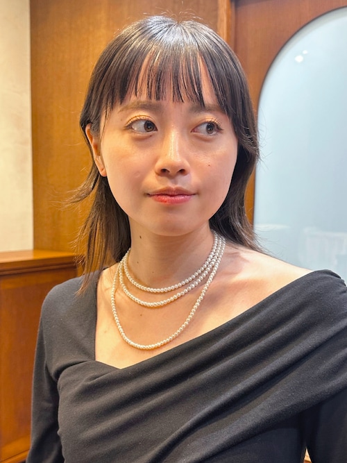 les bonbon（ルボンボン） ネックレス 「les bonbon」steady pearl