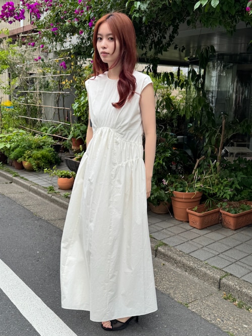 【関税込】DVF ★あなたを輝かせる1着★ラックスコットンドレス 848533748472 即納ドレス Aライン チュール 花柄 コートトレーン