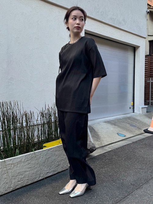 tシャツ 「kiehtova」SHEER COVER LONG TEE/シアーカバーロング ティーシャツ レディース kiehtova】SHEER COVER LONG TEE/シアーカバーロング ティー