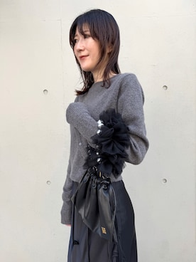 「アイテム（その他小物）」を使った、h.o.v_officialさん（レディース・155cm）の秋コーディネート