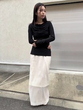 h.o.v_officialさん（レディース・160cm）の春コーディネート