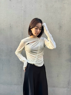 h.o.v_officialさん（レディース・160cm）の冬コーディネート