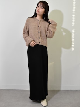 h.o.v_officialさん（レディース・160cm）の冬コーディネート