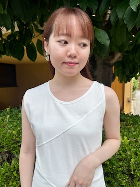 「アイテム（イヤリング）」を使った、h.o.v_officialさん（レディース・150cm）の秋コーディネート