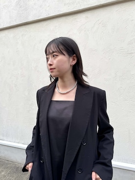 「アイテム（アクセサリー）」を使った、h.o.v_officialさん（レディース・157cm）の秋コーディネート