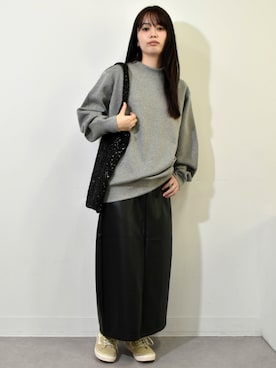 h.o.v_officialさん（レディース・160cm）の冬コーディネート