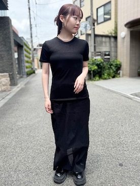 「アイテム（アクセサリー、ピンク系）」を使った、h.o.v_officialさん（レディース・157cm）の夏コーディネート