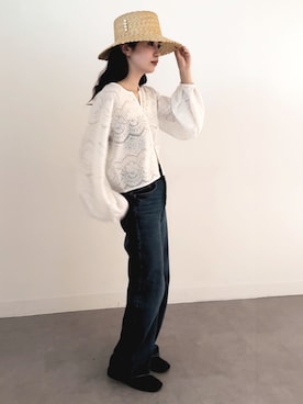 h.o.v_officialさん（レディース・160cm）の春コーディネート