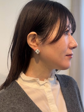 「IRIS47（イリスフォーセブン）のアイテム（アクセサリー）」を使った、h.o.v_officialさん（レディース・155cm）の冬コーディネート