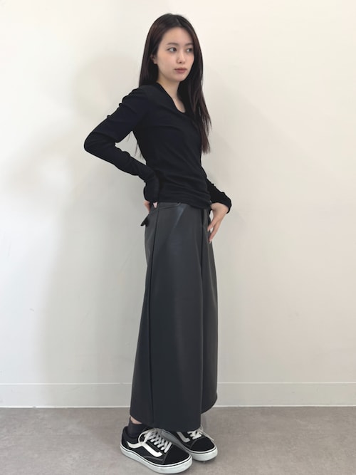IRIS 47】comfy long tops/コンフィー ロング トップス（Tシャツ
