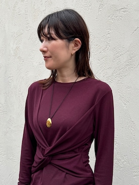 「IRIS47（イリスフォーセブン）のアイテム」を使った、h.o.v_officialさん（レディース・155cm）の秋コーディネート