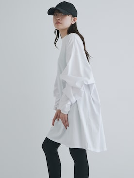 「モノトーン」｜h.o.v_officialさん（レディース・157cm）の秋コーディネート