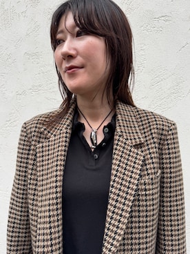 「IRIS47（イリスフォーセブン）のアイテム」を使った、h.o.v_officialさん（レディース・155cm）の秋コーディネート