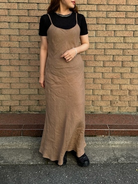 「quip queint（クイップクエイント）のアイテム」を使った、h.o.v_officialさん（レディース・153cm）の秋コーディネート