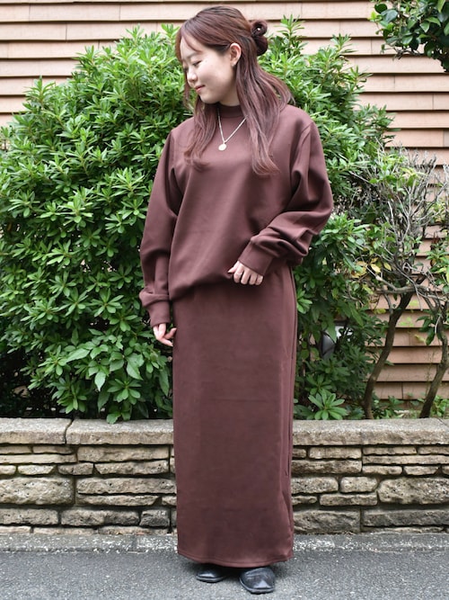 kiehtova】VOLUME SLEEVE SWEAT/ボリューム スリーブ スウェット