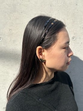 「IRIS47（イリスフォーセブン）のアイテム」を使った、h.o.v_officialさん（レディース・158cm）の冬コーディネート