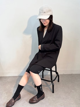 「IRIS47（イリスフォーセブン）のアイテム」を使った、h.o.v_officialさん（レディース・155cm）の秋コーディネート