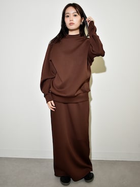 「IRIS47（イリスフォーセブン）のアイテム」を使った、h.o.v_officialさん（レディース・160cm）の冬コーディネート