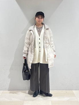 「アイテム（シュシュ）」を使った、なあさん（レディース・155cm・20代）の秋コーディネート