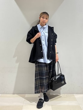 「アイテム（アナログ腕時計）」を使った、なあさん（レディース・155cm・20代）の秋コーディネート