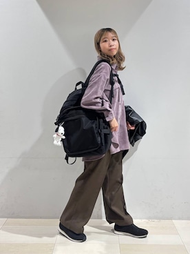 「アイテム（キーホルダー）」を使った、なあさん（レディース・155cm）の秋コーディネート