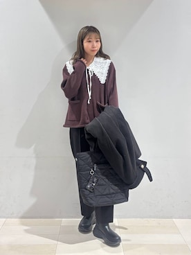 「GLOBAL WORK（グローバルワーク）のアイテム（その他）」を使った、なあさん（レディース・155cm）の秋コーディネート