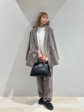 「アイテム（テーラードジャケット）」を使った、なあさん（レディース・155cm・20代）の秋コーディネート