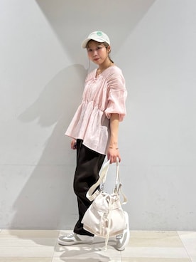 「アイテム（バングル/リストバンド）」を使った、なあさん（レディース・155cm・20代）の夏コーディネート