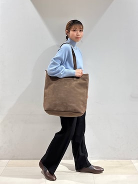 「高見え」｜なあさん（レディース・155cm）の冬コーディネート