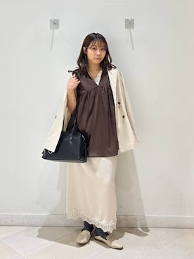 なあさん(レディース・155cm)の春コーディネート