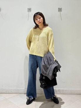 「GLOBAL WORK（グローバルワーク）のアイテム（トップス）」を使った、なあさん（レディース・155cm）の春コーディネート