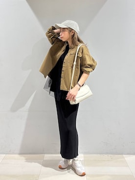「アイテム（バングル/リストバンド）」を使った、なあさん（レディース・155cm・20代）の秋コーディネート