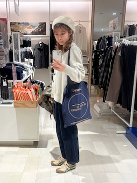 「GLOBAL WORK（グローバルワーク）のアイテム」を使った、なあさん（レディース・155cm）の秋コーディネート